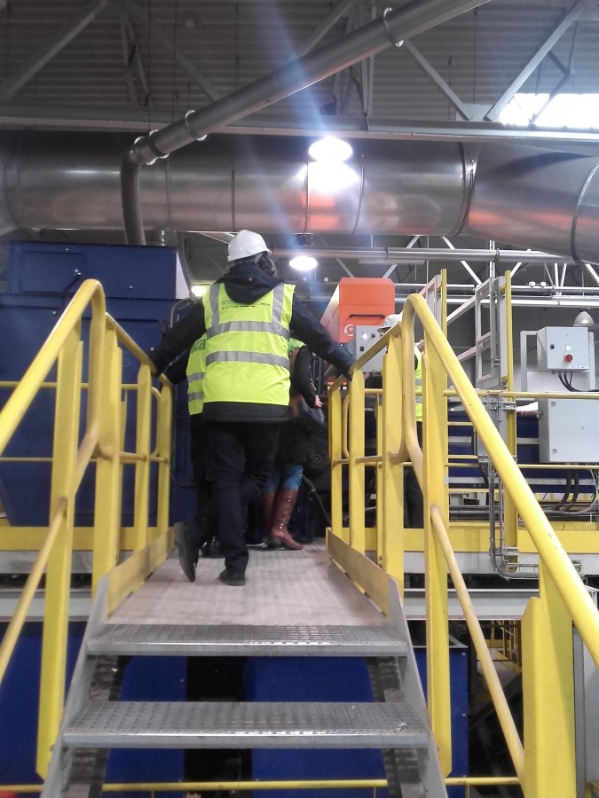 Zwiedzanie zakładu - zagraniczna delagacja