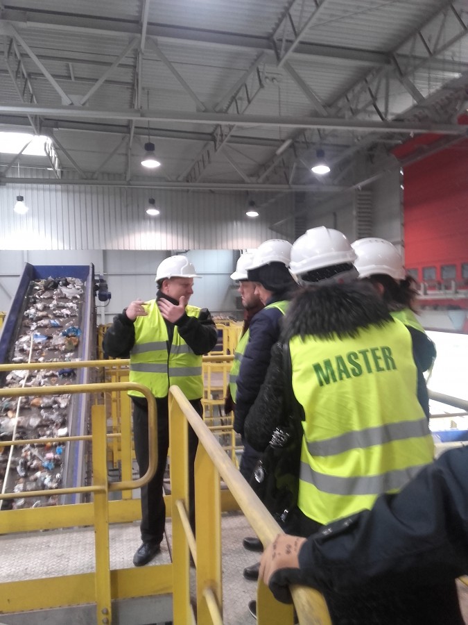 Zwiedzanie zakładu - zagraniczna delagacja